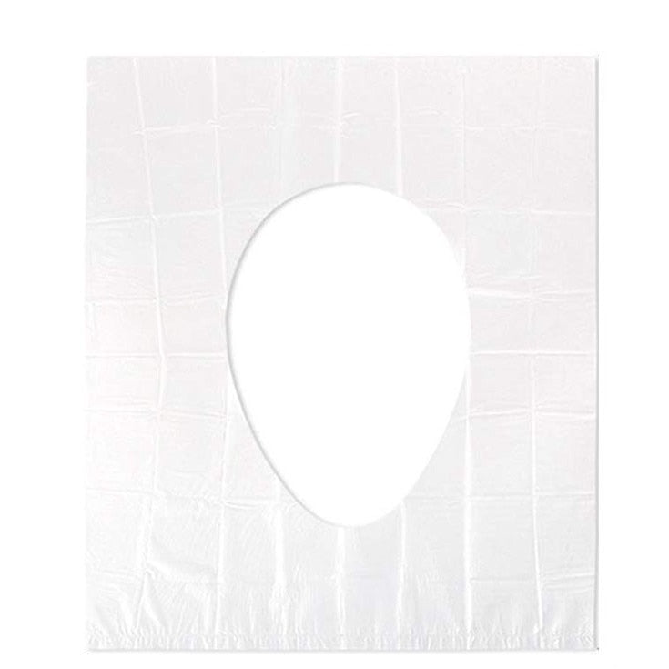 Set de 50 huse pentru capac toaleta de unica folosinta, Cozevdnt, Tranparent