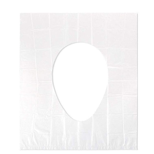 Set de 50 huse pentru capac toaleta de unica folosinta, Cozevdnt, Tranparent