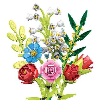 Cuburi de Constructie Flori