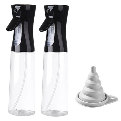 Set 2 pulverizatoare, Axroad Mall, Capacitatea 300 ml, Rezistent la scurgeri, Pulverizare la 360 de grade, Reincarcabile, Des