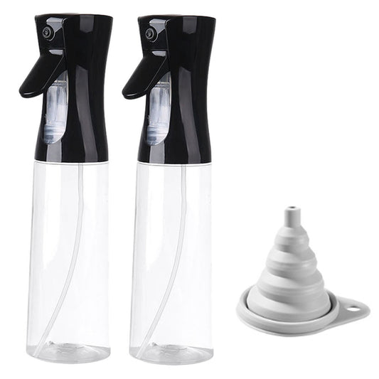 Set 2 pulverizatoare, Axroad Mall, Capacitatea 300 ml, Rezistent la scurgeri, Pulverizare la 360 de grade, Reincarcabile, Des