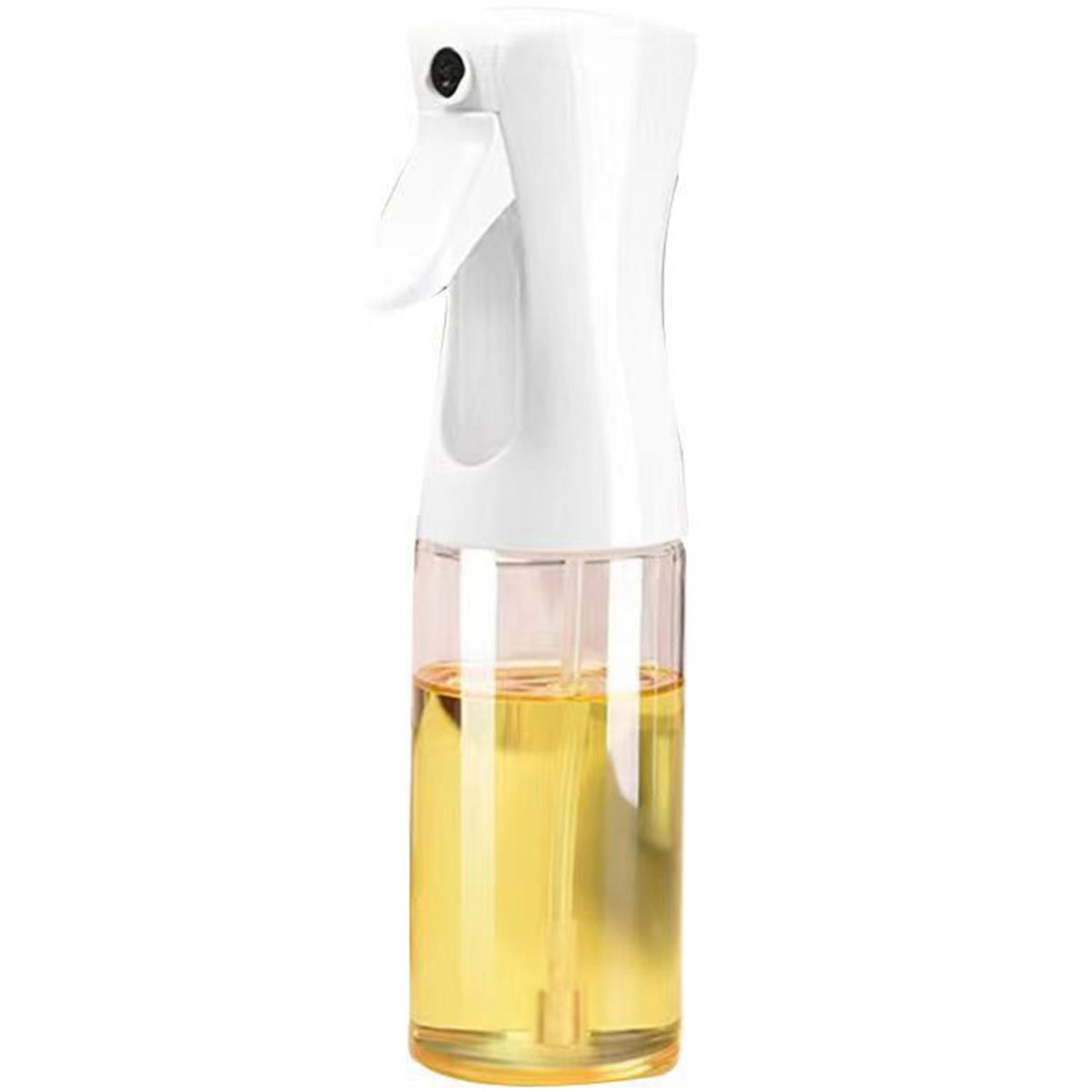 Set 2 sticle cu pulverizator Vanora Home, ulei/otet, 200 ml, alb/negru