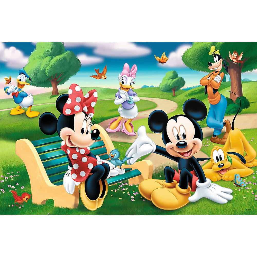 Puzzle Trefl Maxi, Disney Mickey Mouse, Intre Prieteni, 24 piese