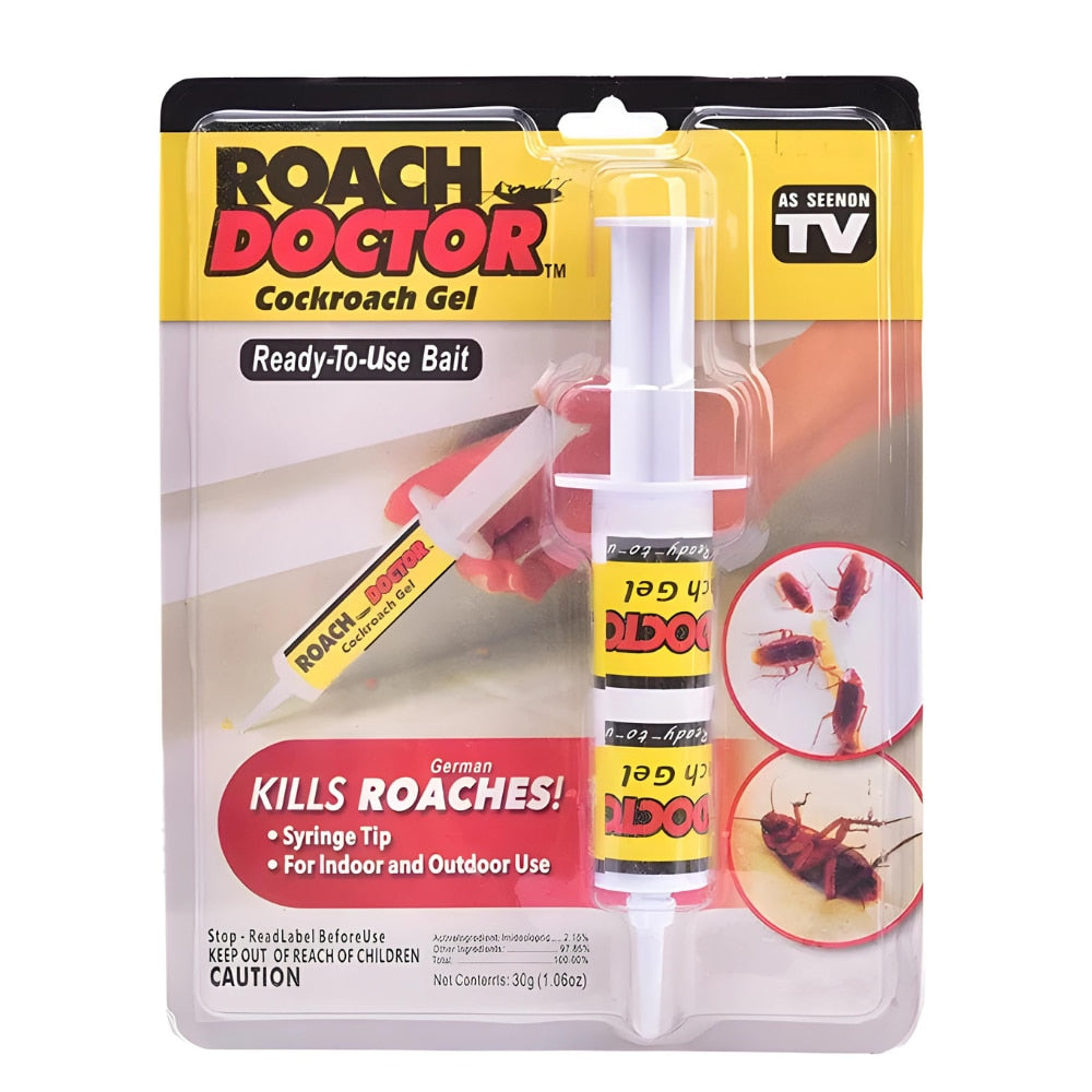 Set 3 Roach Doctor APF® - Repelent pentru Insecte si Ucigas de Gandaci cu Seringa