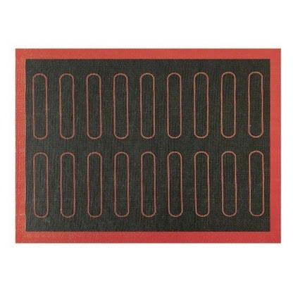 Covoras din silicon reutilizabil pentru copt, microperforat, fata dubla, fibra de sticla, 30x40 cm, Ideal®