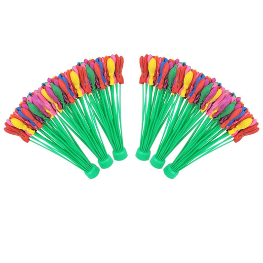 Set 222 baloane cu apa, umplere rapida multicolor, 6x37 buc