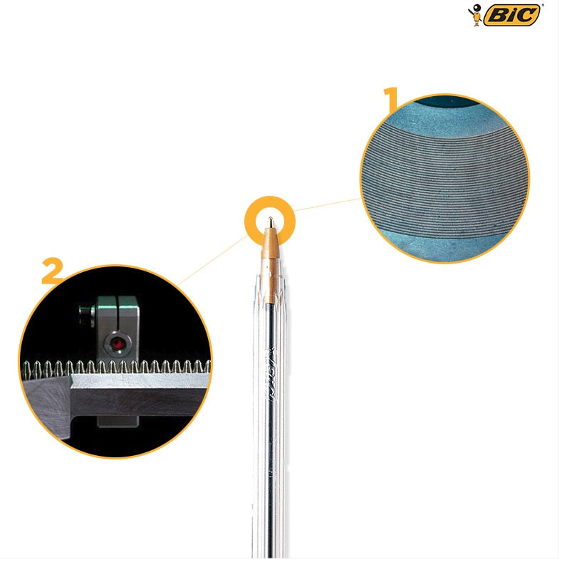 Set 4 bucati pix BIC Cristal Medium, asortate