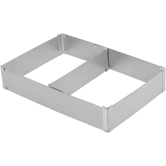 Forma Reglabila Metalica pentru Copt Dreptunghiulara cu Separeu