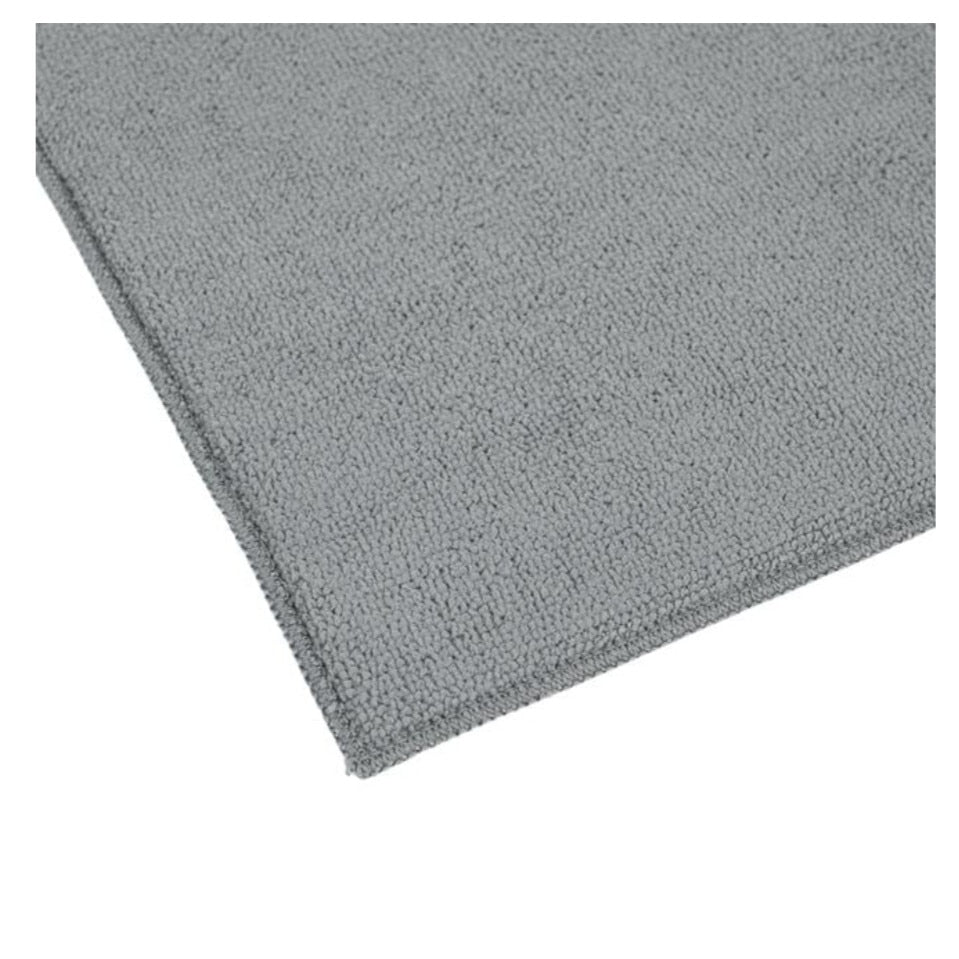 Uscator din plastic cu laveta pentru vase, poliester, gri, 45x3.6x16.5cm