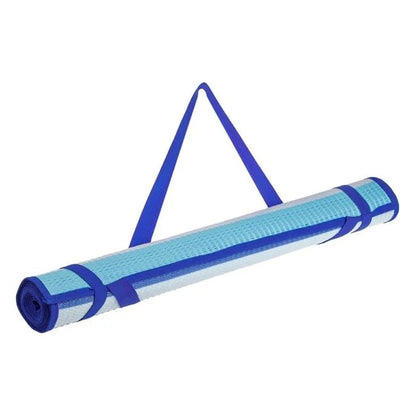 Rogojina de Plaja Rola din Plastic Bleu, 180x60cm, Alb Turcoaz