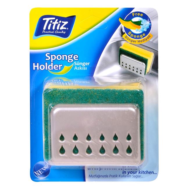 Suport pentru burete, 10 cm, plastic
