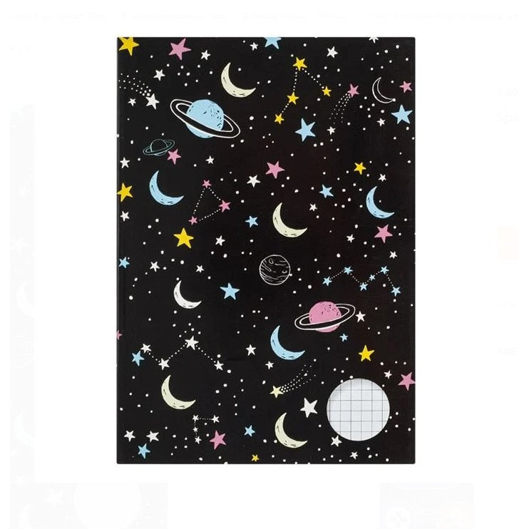 Caiet A5 Matematica Space Colors - 80F, DAMO