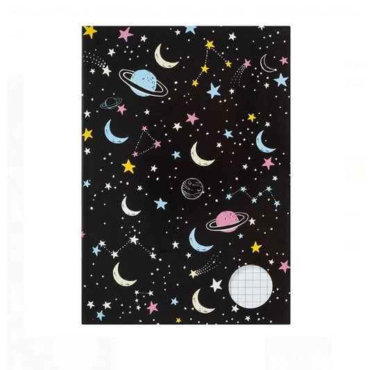 Caiet A5 Matematica Space Colors - 80F, DAMO