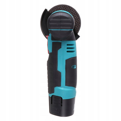 Polizor unghiular de taiere cu doua baterii, 12V, 2000W, Albastru