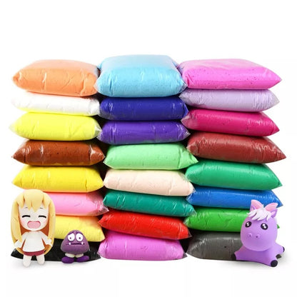 Set Plastilina inteligenta modelling Polymer Clay, 24 pungi