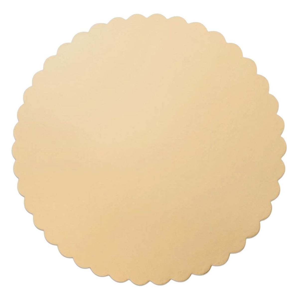 Suporturi baza din carton auriu pentru tort ø30cm - 2buc