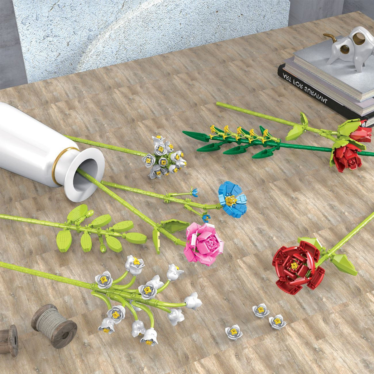 Cuburi de Constructie Flori