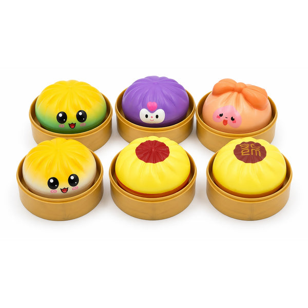 Jucarie squishy galuste in cosulet, senzoriala antistres, multicolora