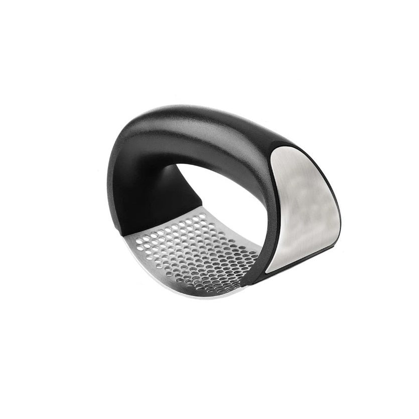 Presa pentru usturoi manuala, curbata, inox, usor de curatat