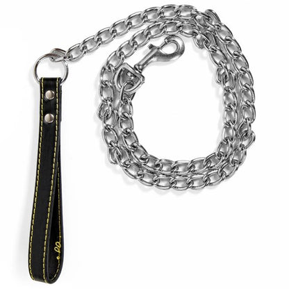 Lant pentru caini, cromat, lungime 120 cm