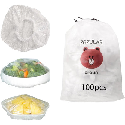 Set 100 bucati folie alimentara elastica, folie elastic, folie alimentarabio, yadada, rezistenta, impermeabila, Intindere38cm