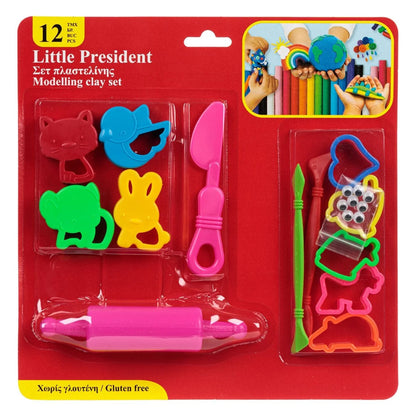 Set Forme Plastilina Unelte & Accesorii - 14 piese