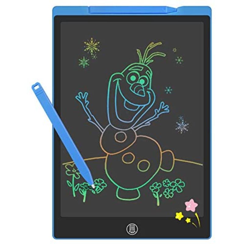 Tableta digitala LCD Panel, 10 inch, pentru scris si desenat, 27 cm, albastru, 3 ani+