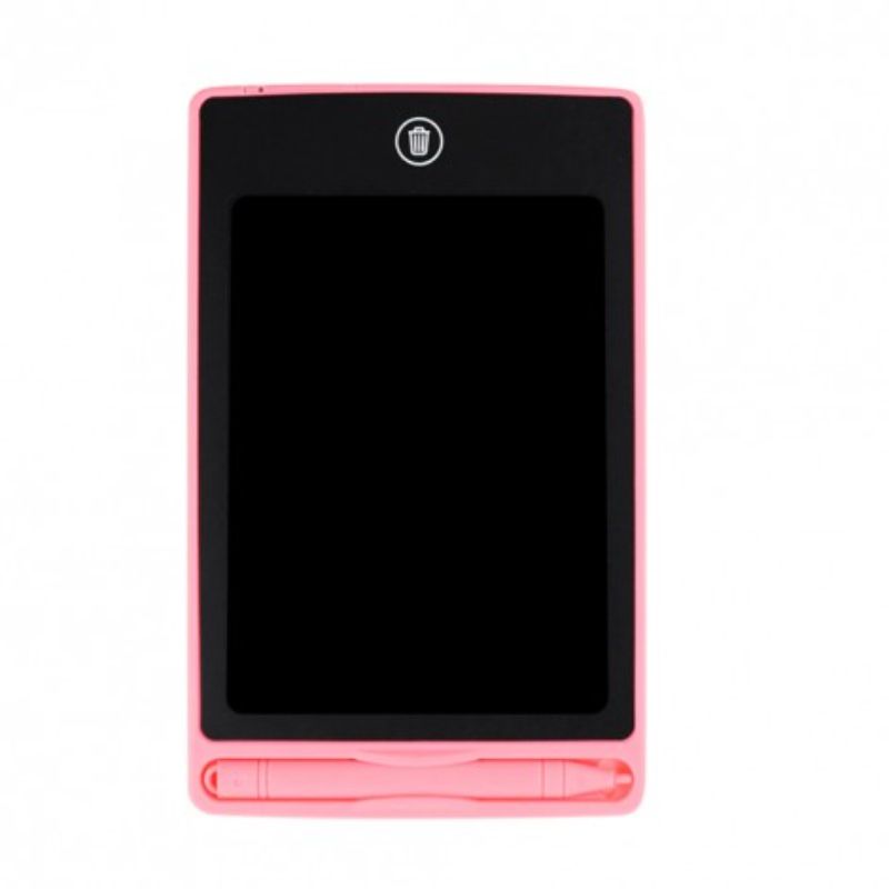 Tableta digitala color LCD Panel, 10 inch, pentru scris si desenat, 27 cm, roz, 3 ani+