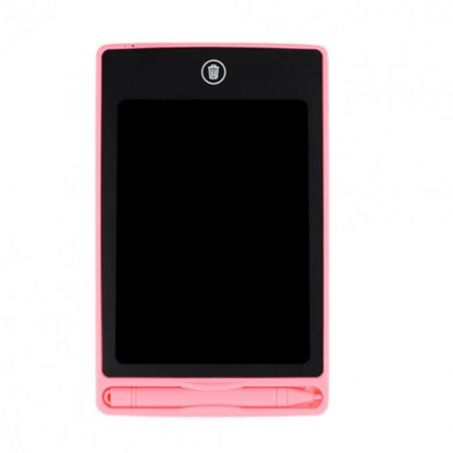Tableta digitala color LCD Panel, 10 inch, pentru scris si desenat, 27 cm, roz, 3 ani+