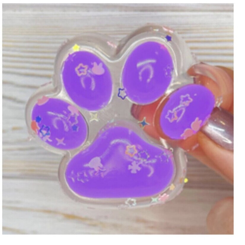 Jucarie interactiva, Labute antistres, mov, MASHASHOP, 9 cm