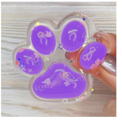 Jucarie interactiva, Labute antistres, mov, MASHASHOP, 9 cm