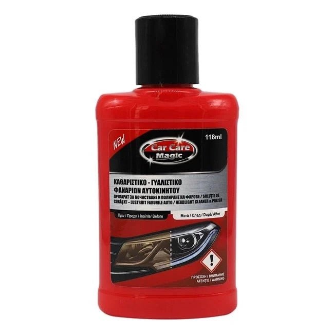 Solutie pentru Curatare si Lustruire Far Auto 118ml