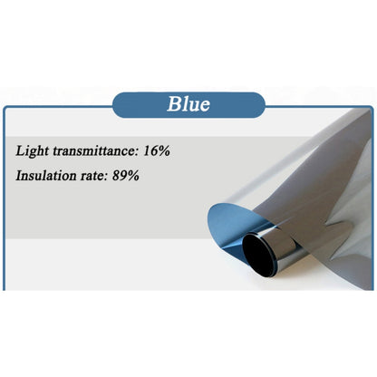 Folie de protectie solara interior, Albastru reflexiv, rola 300x60 cm