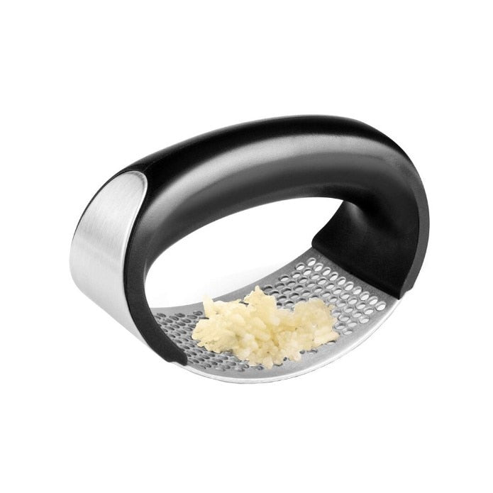Presa pentru usturoi manuala, curbata, inox, usor de curatat