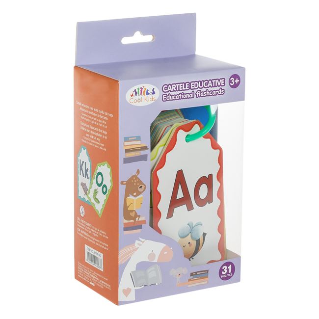 Cartonase Educative, Invat Alfabetul