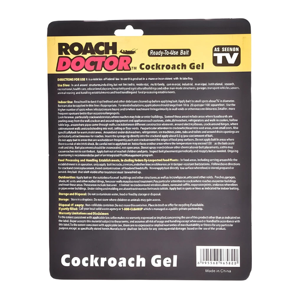 Set 3 Roach Doctor APF® - Repelent pentru Insecte si Ucigas de Gandaci cu Seringa