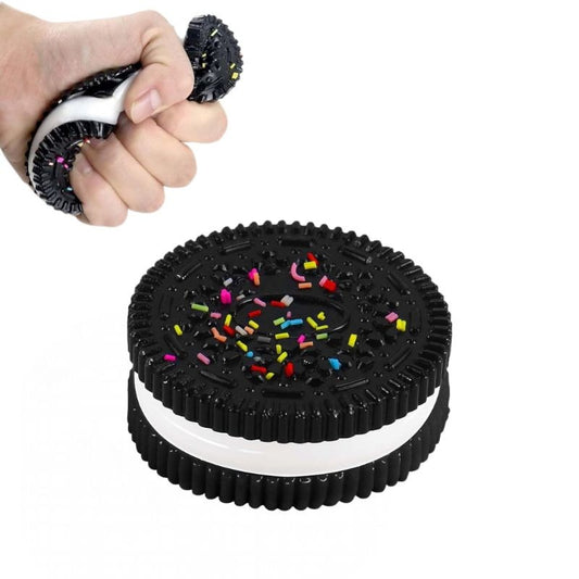 Jucarie Anti-Stres Biscuit Silicone cu Design Ultra-Soft | Mangaiere Senzoriala & Squeeze Reutilizabil pentru Copii/Adulti | 
