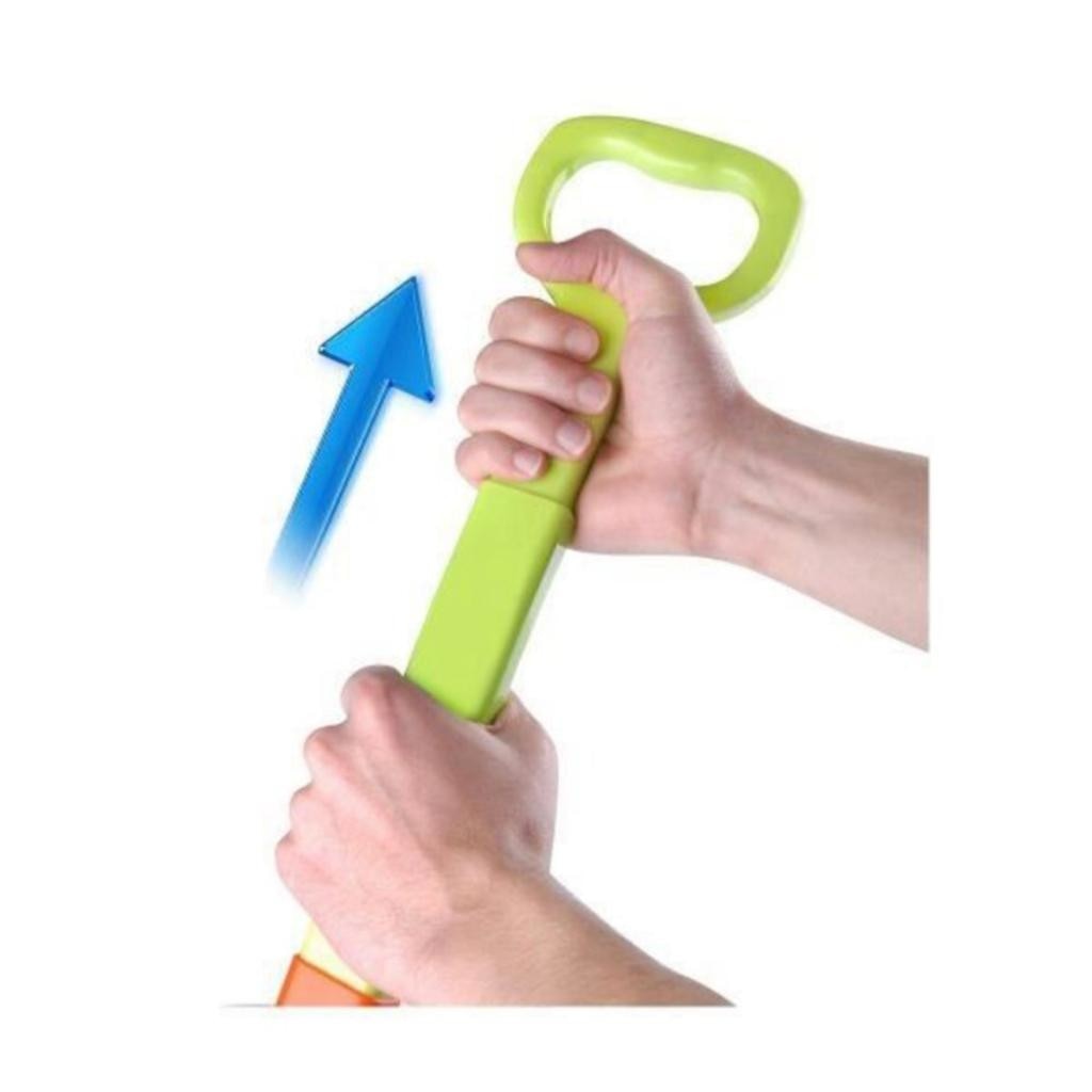 Jucarie de impins, minge, cu maner extensibil, 60 cm, 1-3 ani