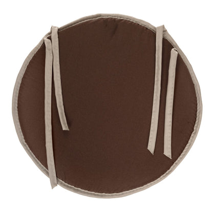 Perna de Scaun Rotundă, bej, rezistentă la apă, O38cm