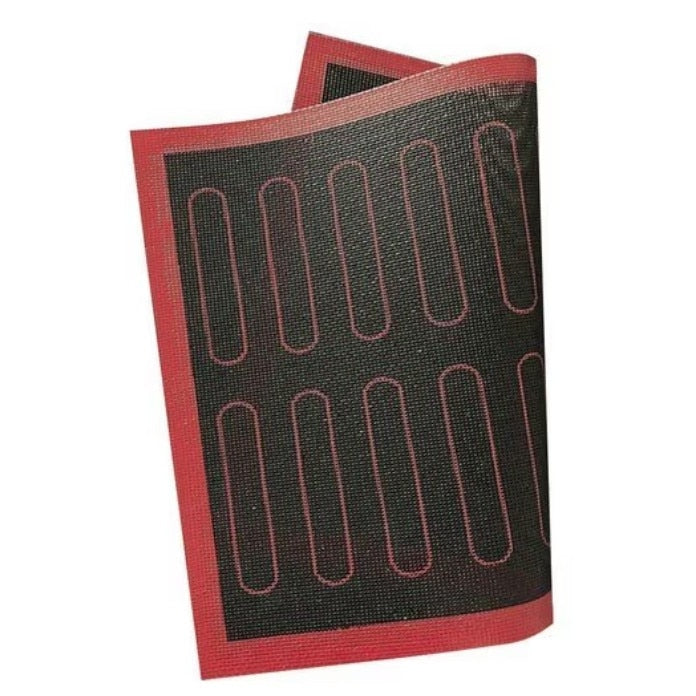 Covoras din silicon reutilizabil pentru copt, microperforat, fata dubla, fibra de sticla, 30x40 cm, Ideal®