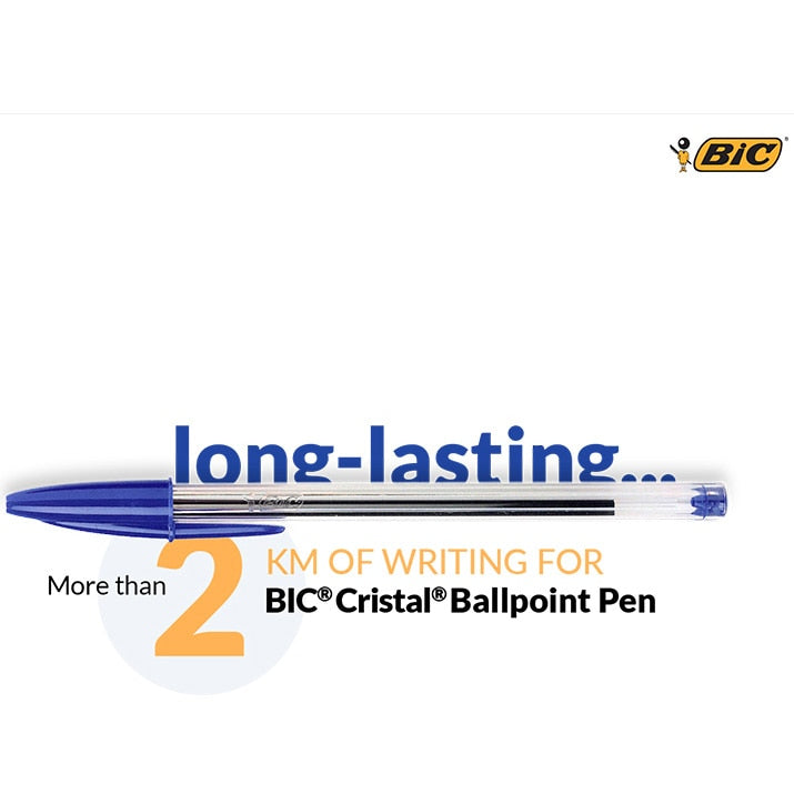 Set 4 bucati pix BIC Cristal Medium, asortate