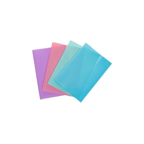 Set ​Invelitori A4 de Diferite Culori Pastelate pentru Caiete - 4buc, DAMO