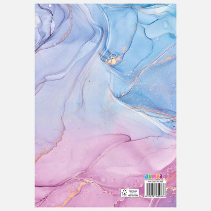 Caiet Studentesc A4 Dictando Coperta cu Model Abstract Roz Mov - 40 File, DAMO