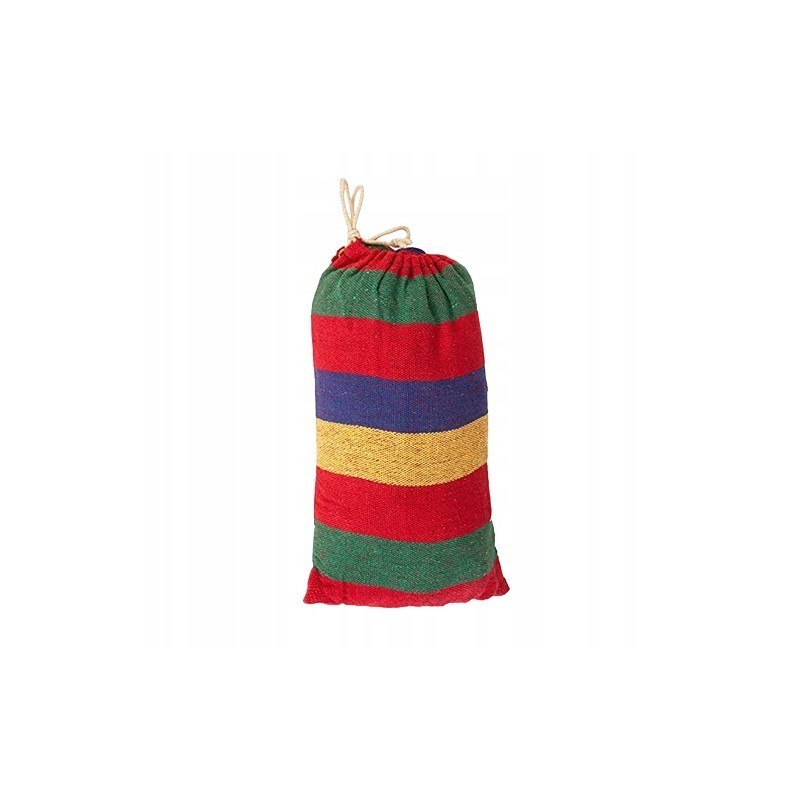 Hamac de gradina, Bumbac, 250x80cm, 120 KG, Multicolor