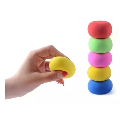 Set 12 plastilina inteligenta, modelatoare magicul clay, multicolora, accesorii modelare incluse