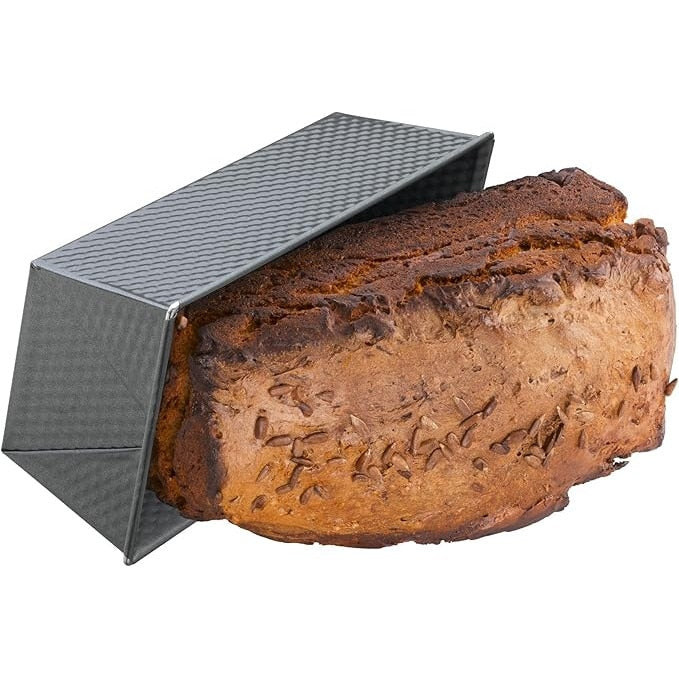 Tava/Forma pentru cozonac si alte preparate, din metal acoperit cu un strat anti-aderent, dimensiuni: 30x15x10cm, compatibila