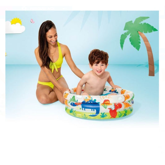 Piscina cu Model Dinozauri pentru Copii Ø61x22cm