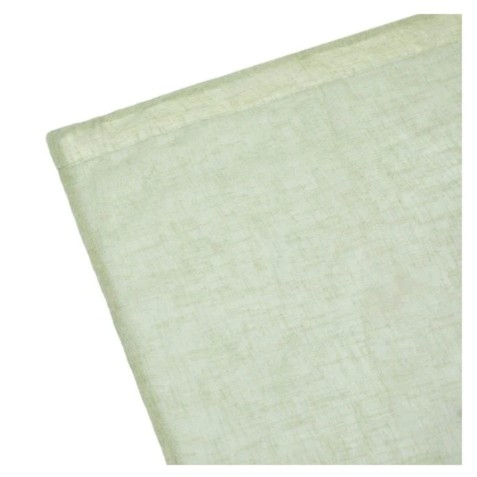 Perdea decorativa, cu banda, poliester, verde menta, 140x260cm