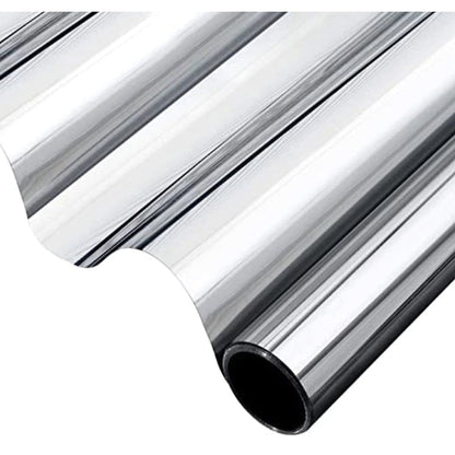 Folie Oglinda Reflexiva pentru Geamuri Interioare Protectie Solara UV 40x200 cm