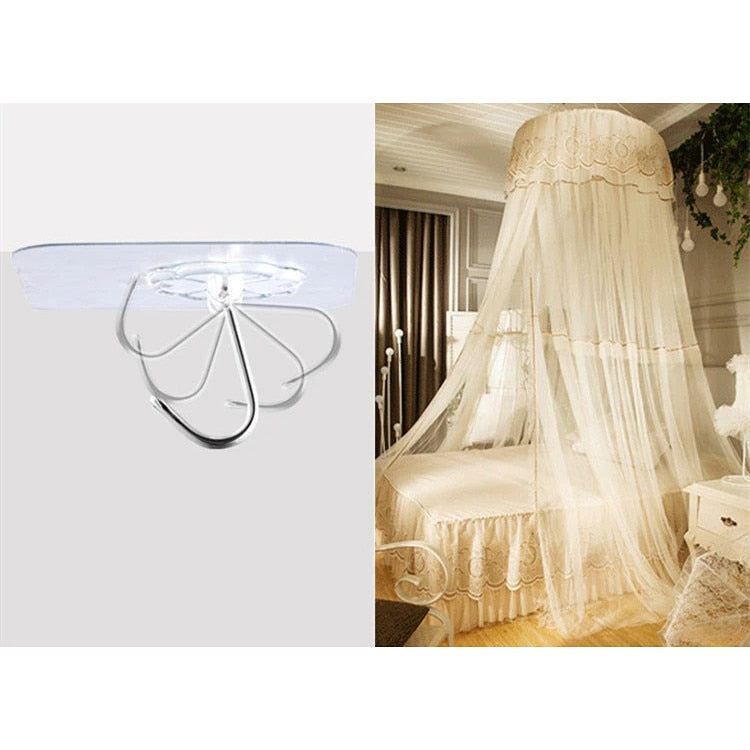 Set 3 Cuiere cu adeziv super rezistent, suport baie, suport prosop/halat, 3 agatatori cuier autoadeziv, transparent